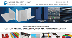 Desktop Screenshot of inlineplasticsinc.com